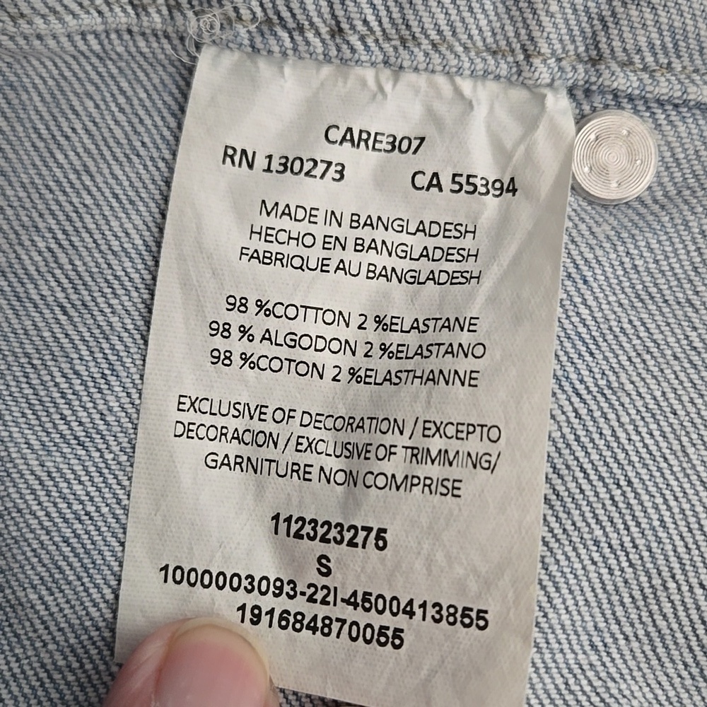 Lee European Collection Factory Flare Overall Size S - Picture 12 of 14